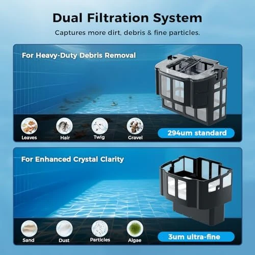 Robotic Pool Cleaner — Robot Vacuum, QGeeM
