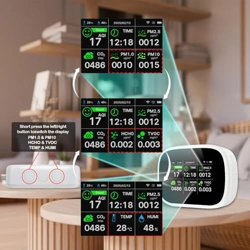 Smart Air Quality Monitor — Air Quality Monitor, Bcetasy
