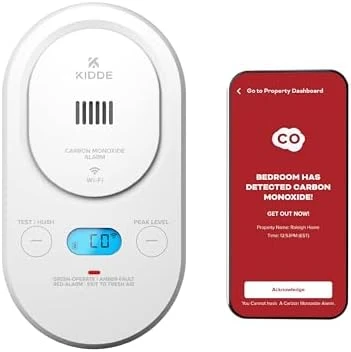 Smart Carbon Monoxide Detector — Air Quality Monitor, Kidde