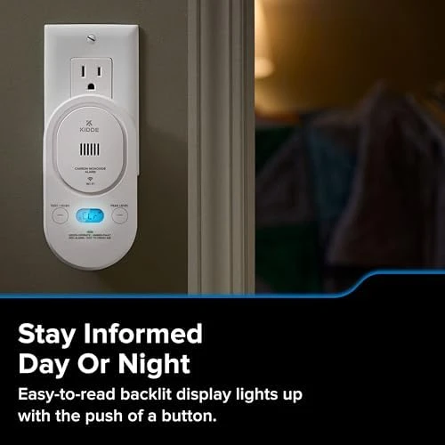 Smart Carbon Monoxide Detector — Air Quality Monitor, Kidde