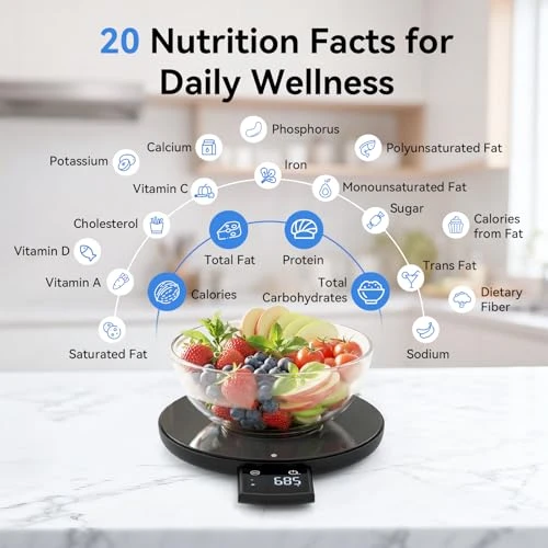 Smart Food Scale with Nutritional Calculator — Smart Scale, Ultrean