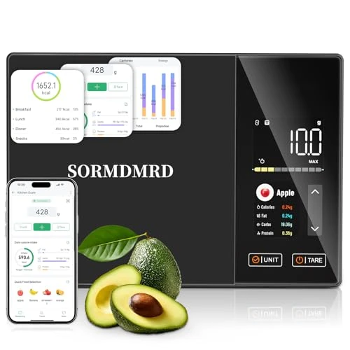 Smart Kitchen Food Scale with Nutritional Calculator — Smart Scale, SORMDMRD