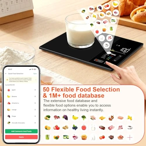 Smart Kitchen Food Scale with Nutritional Calculator — Smart Scale, SORMDMRD