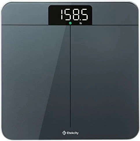 Smart Rechargeable Scale for Body Weight, BMI, Fat, Muscle Mass — Smart Scale, Etekcity