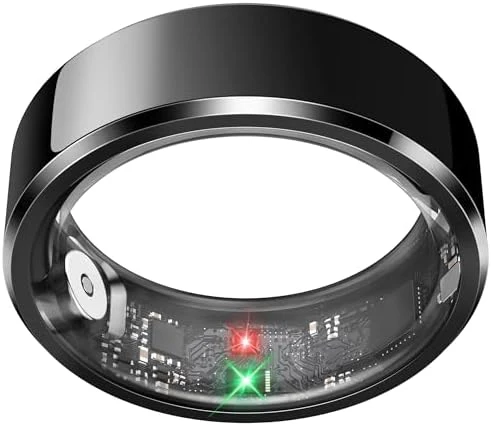 Smart Ring for Women, Fitness & Activity Tracker with Blood Pressure/Heart Rate Monitor, Sleep Tracker, Step Counter,... — Smart Ring, PJIVE