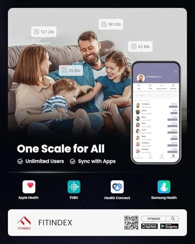 Smart Scale for Body Weight and Composition — Smart Scale, FITINDEX