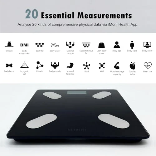 Smart Scale for Body Weight and Composition Monitor — Smart Scale, NUTRI FIT