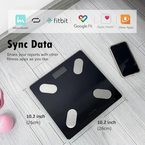 Smart Scale for Body Weight and Composition Monitor — Smart Scale, NUTRI FIT