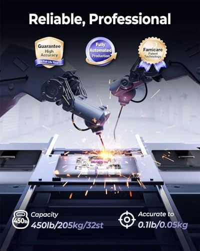 Smart Scale for Body Weight, BMI, Body Fat, Muscle Mass — Smart Scale, OVUTEK