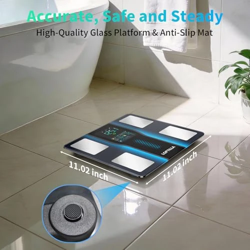 Smart Scale for Body Weight with BMI Body Fat Muscle Mass — Smart Scale, LOFTILLA