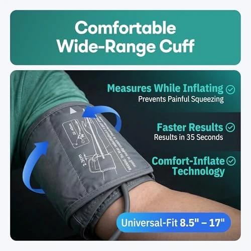 Wireless Upper Arm Smart Blood Pressure Monitor — Blood Pressure Monitor, VeriSmart