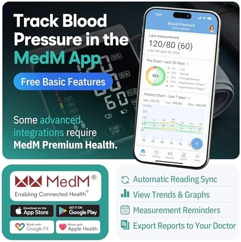 Wireless Upper Arm Smart Blood Pressure Monitor — Blood Pressure Monitor, VeriSmart