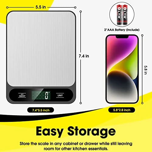 Digital Kitchen Scale — Kitchen Gadgets, Mik-Nana