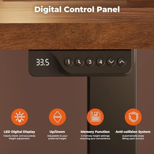 Dual Motor Standing Desk — Standing Desk, FitStand