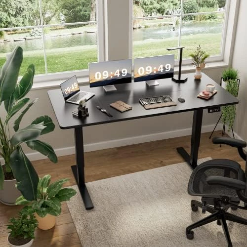 Electric Height Adjustable Standing Desk — Standing Desk, Furmax