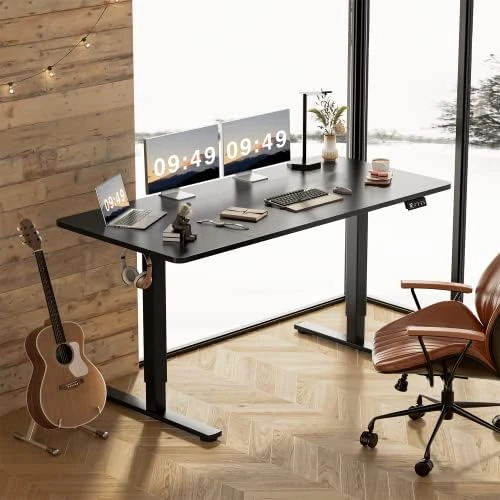 Electric Height Adjustable Standing Desk — Standing Desk, Furmax