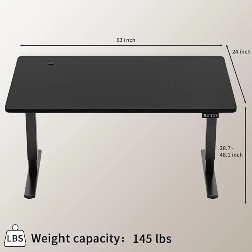 Electric Height Adjustable Standing Desk — Standing Desk, Furmax