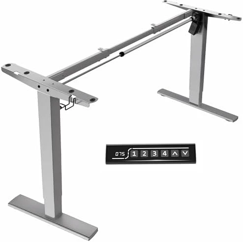 Electric Stand Up Desk Frame Workstation — Standing Desk, VIVO