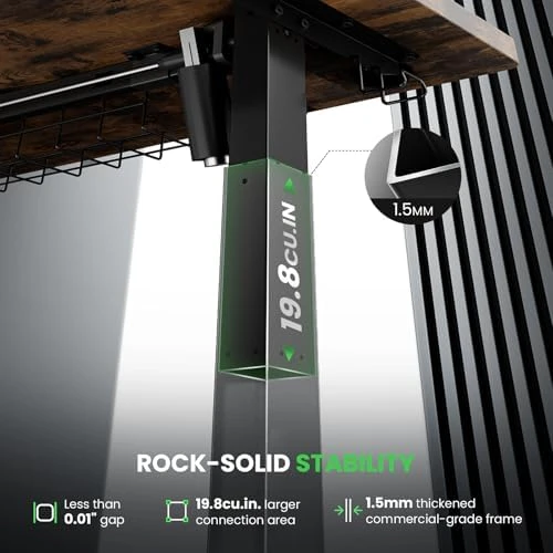 Electric Standing Desk Adjustable — Standing Desk, SIAGO
