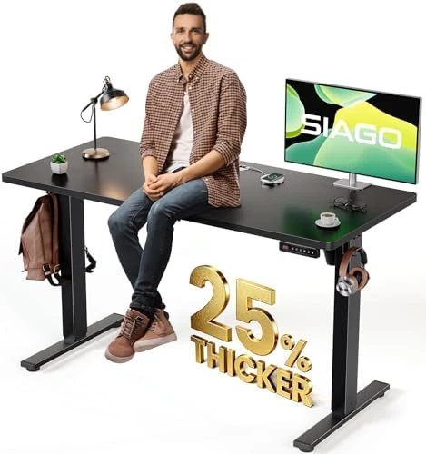Electric Standing Desk Adjustable — Standing Desk, SIAGO