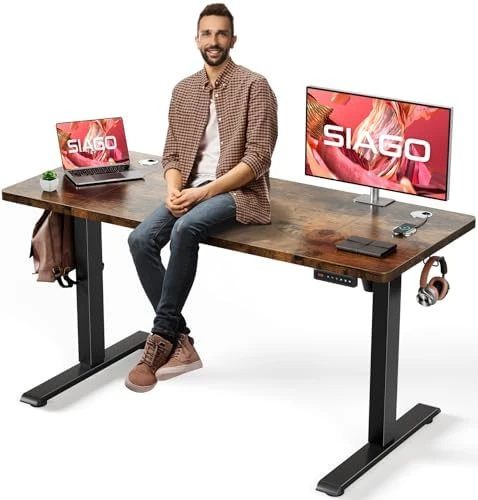 Electric Standing Desk Adjustable — Standing Desk, SIAGO