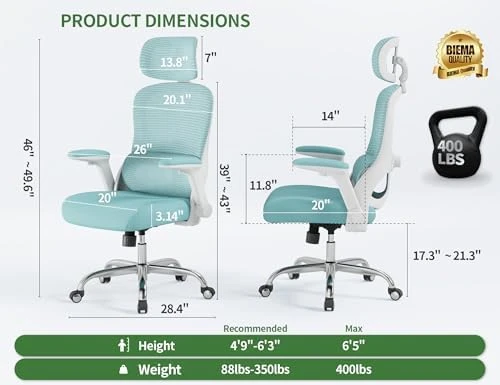 Ergonomic Office Chair with Back Support — Smart Chairs, Veratric