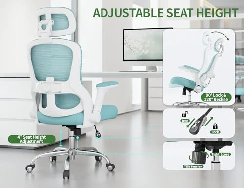 Ergonomic Office Chair with Back Support — Smart Chairs, Veratric