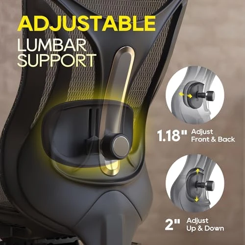 Ergonomic Office Chair with Footrest — Smart Chairs, CYKOV