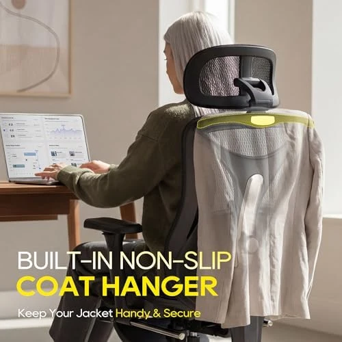 Ergonomic Office Chair with Footrest — Smart Chairs, CYKOV