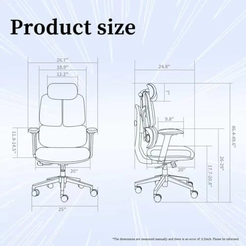 Ergonomic Office Chair — Smart Chairs, ESaure