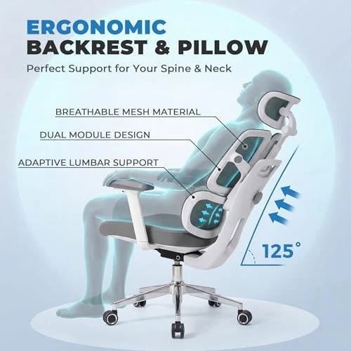 Ergonomic Office Chair — Smart Chairs, ESaure