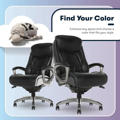 Executive Home Office Desk Chair — Smart Chairs, Serta