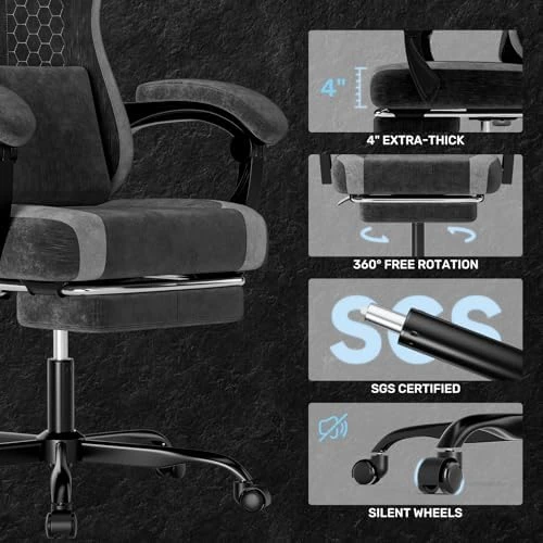 Fabric Video Gaming Chair — Smart Chairs, SUKIDA