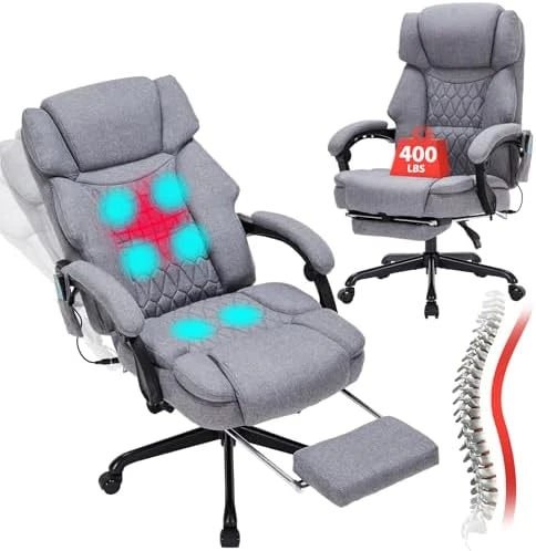 Massage Office Chair with Foot Rest — Massage Chairs, HESL