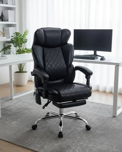 Massage Office Chair with Foot Rest — Massage Chairs, CHAIRKER