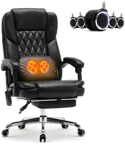 Massage Office Chair with Foot Rest — Massage Chairs, CHAIRKER