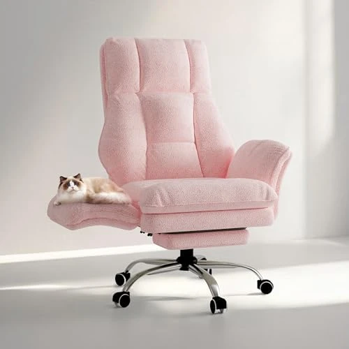 Office Chair with Flip Armrests and Foot Rest — Smart Chairs, HOMRELEXA