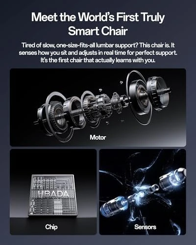Smart Ergonomic Chair — Smart Chairs, Hbada