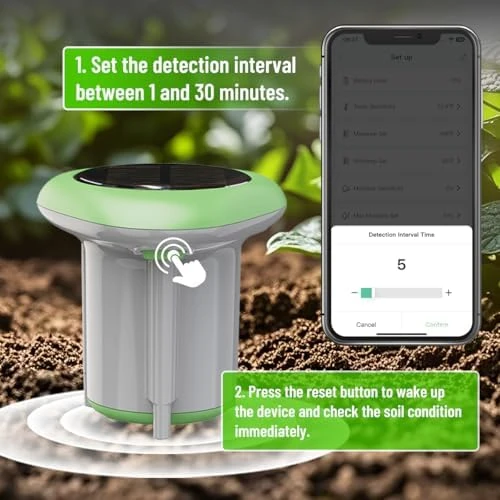 3-in-1 Soil Moisture, Temperature, and Fertility Meter — Soil Moisture Sensor, GreenVation