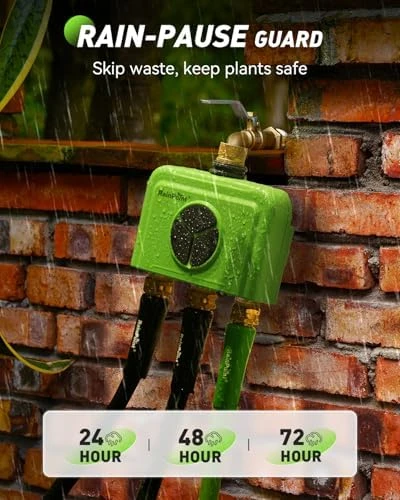 3 Zone WiFi Water Timer with Smart Gateway — Irrigation System, RainPoint