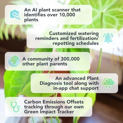 AI-Powered Smart Plant Monitor — Soil Moisture Sensor, Flora