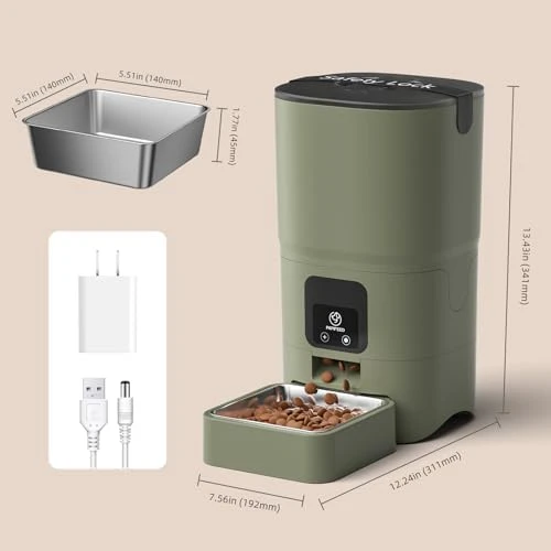Automatic Cat Feeder — Automatic Pet Feeder, PAPIFEED