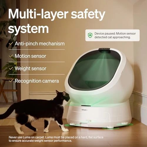 Automatic Litter Box with AI-Camera Waste Analysis — Self-Cleaning Litter Box, PETLIBRO