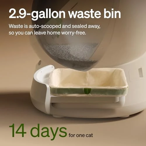 Automatic Litter Box with AI-Camera Waste Analysis — Self-Cleaning Litter Box, PETLIBRO