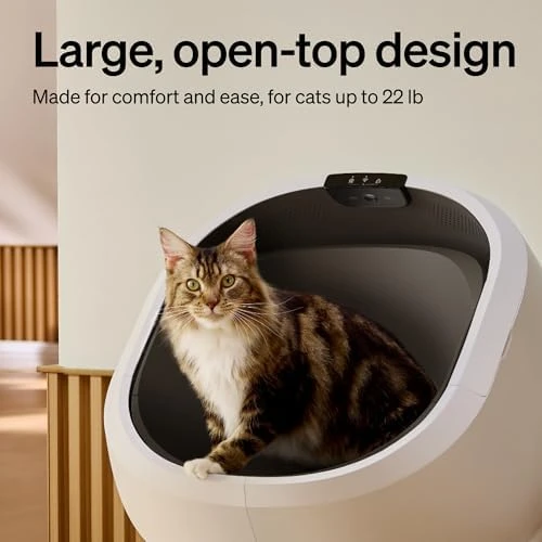 Automatic Litter Box with AI-Camera Waste Analysis — Self-Cleaning Litter Box, PETLIBRO