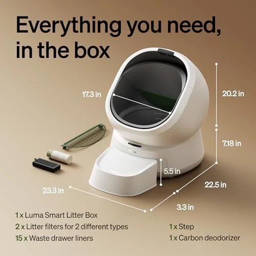 Automatic Litter Box with AI-Camera Waste Analysis — Self-Cleaning Litter Box, PETLIBRO
