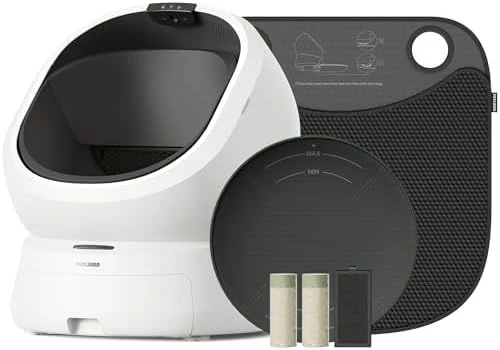 Automatic Litter Box with AI-Camera Waste Analysis — Self-Cleaning Litter Box, PETLIBRO