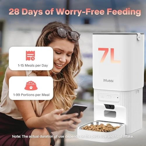 Automatic Pet Feeder with Camera — Automatic Pet Feeder, MUBBI