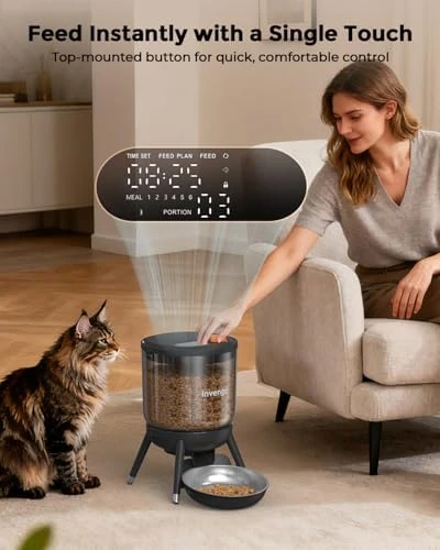 Automatic Pet Feeder with Timed Food Dispenser — Automatic Pet Feeder, Invengo