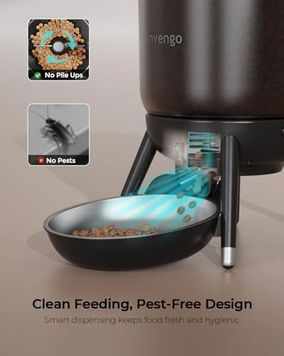 Automatic Pet Feeder with Timed Food Dispenser — Automatic Pet Feeder, Invengo